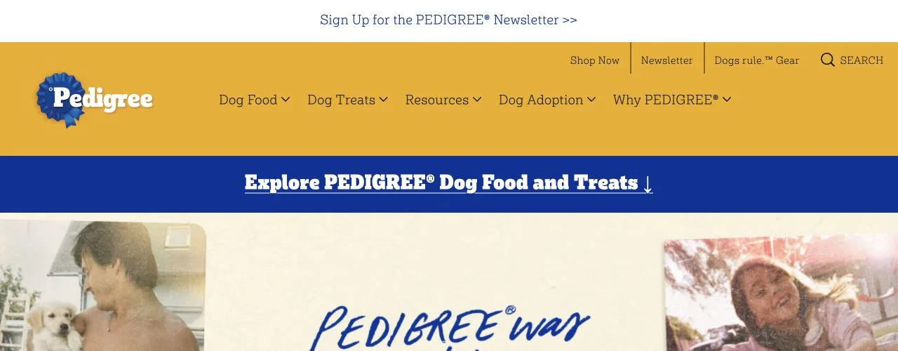 Pedigree website