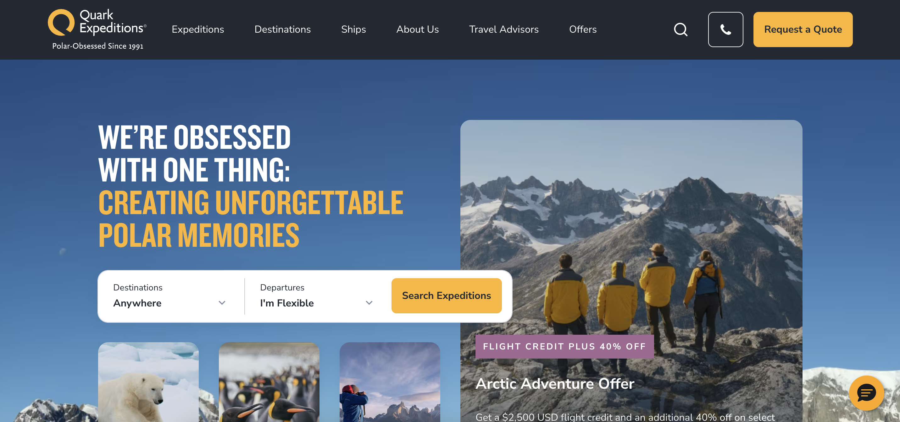 Quark Expeditions